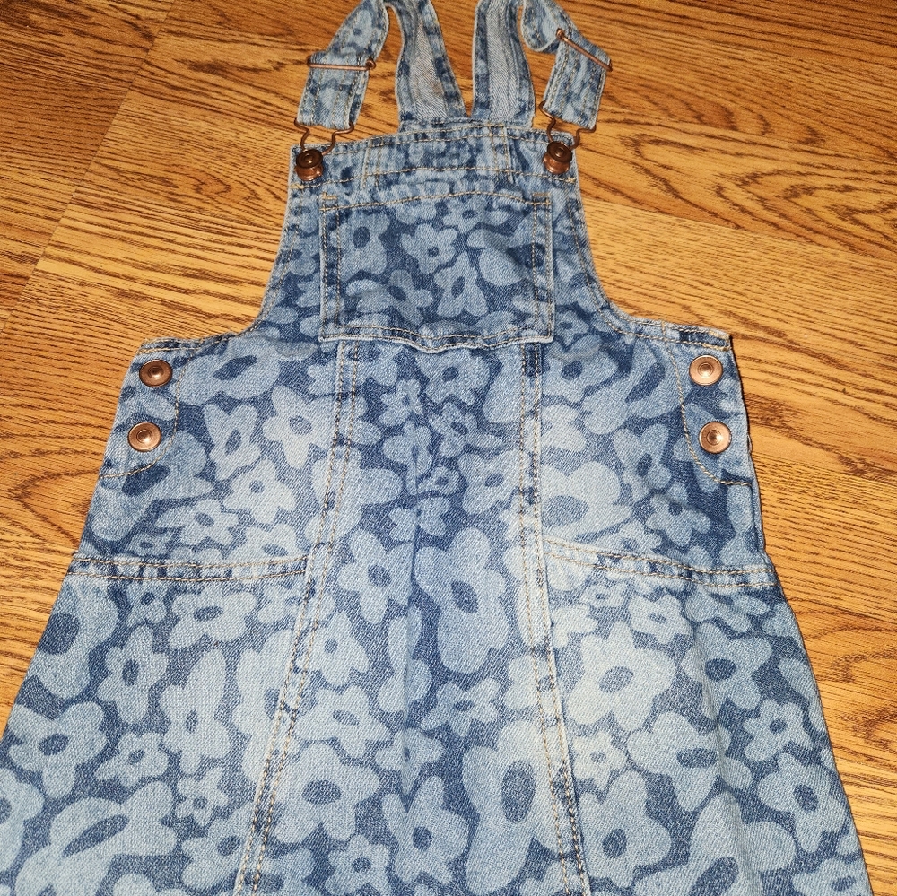Girls overall dress